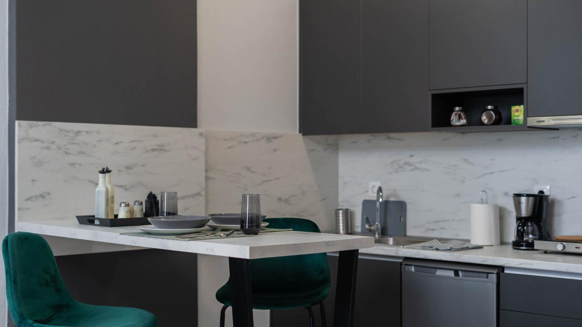 Alba Suite Apartment กาลัมปากา ภายนอก รูปภาพ